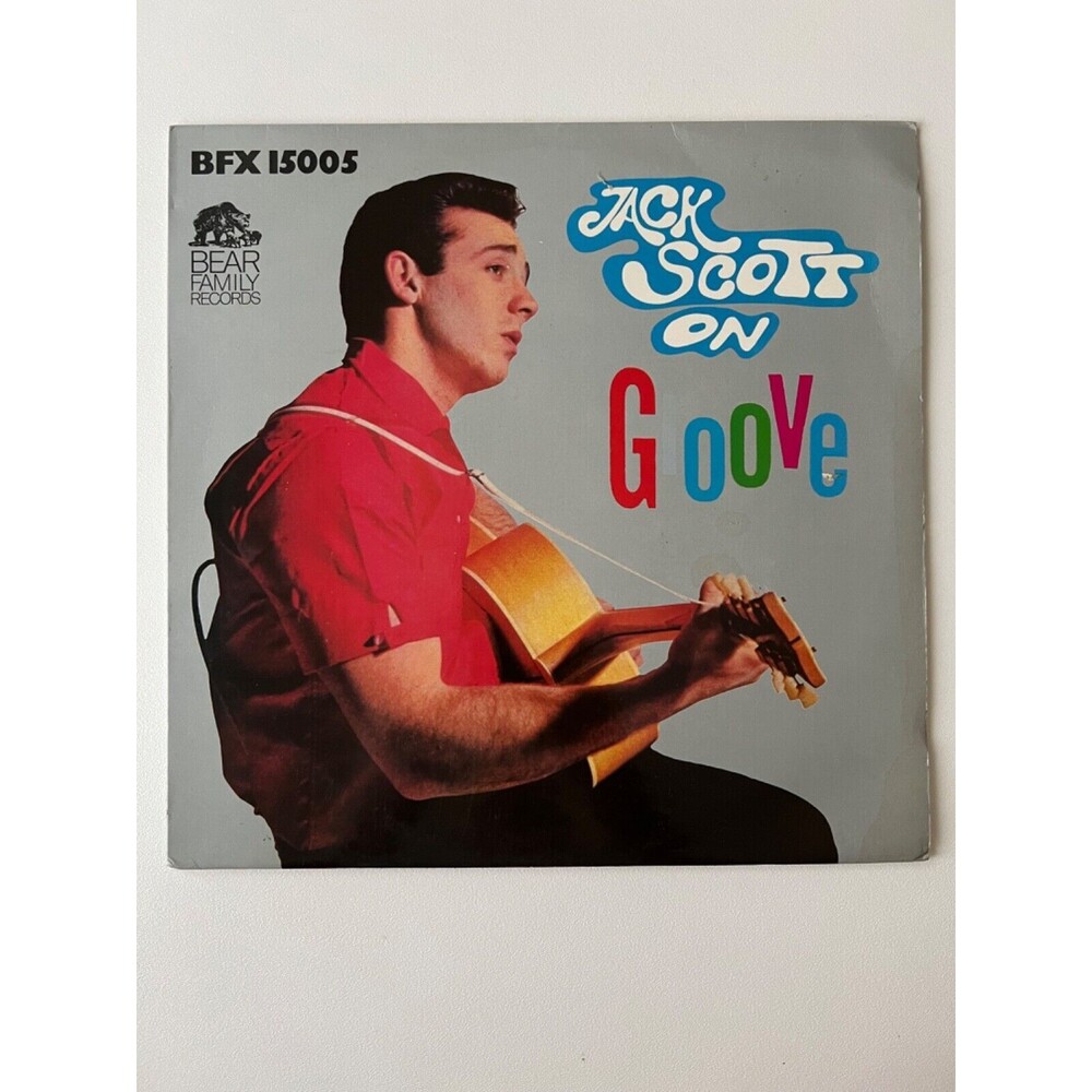Jack Scott On Groove LP Bear Family Records BFX 15005 1980 EX Import Germany